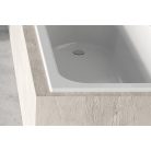 Ravak Akrilkád CHROME SLIM 160x70 snowwhite