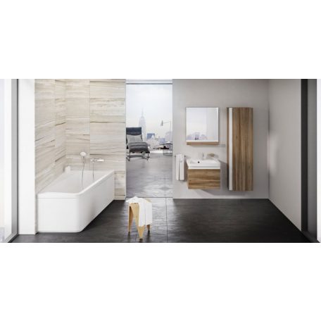 Ravak Akrilkád 10° 170x100 R fehér