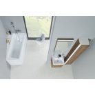 Ravak Akrilkád 10° 160x95 R fehér