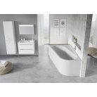 Ravak Akrilkád CHROME 160x105 L fehér