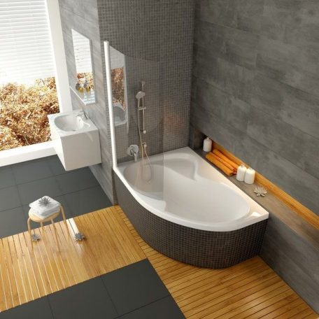 Ravak Akrilkád ROSA II 150x105  balos fehér