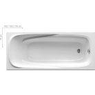 Ravak Akrilkád VANDA II 160x70 fehér