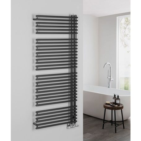 SAPHO AQUALINE TUBINI fürdőszobai radiátor, 596x1454mm, Antracit 