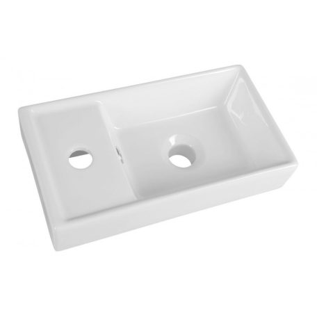 SAPHO AQUALINE kerámiamosdó, 40x22cm,