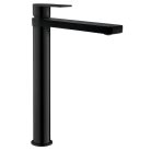 SAPHO AQUALINE DAPHNE magasított mosdócsaptelep leeresztő nélkül, fekete