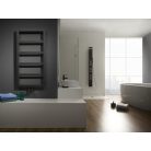 SAPHO DENALI fürdőszobai radiátor, 550x904mm, 292W, struktúrált antracit 