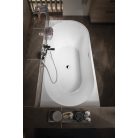 SAPHO AQUALINE TIBERA L szabadonálló kád, 170x80cm, akril