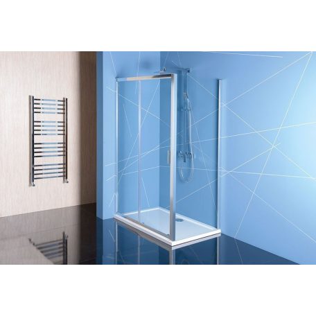 SAPHO POLYSAN EASY LINE Zuhanyajtó, 1600mm, transzparent üveg
