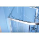 SAPHO POLYSAN EASY LINE íves zuhanykabin, 800x800mm, transzparent üveg (EL2515)