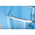 SAPHO POLYSAN EASY LINE íves zuhanykabin, 900x900mm, transzparent üveg