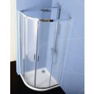 SAPHO POLYSAN EASY LINE íves zuhanykabin, 900x900mm, BRICK üveg