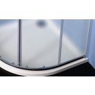 SAPHO POLYSAN EASY LINE íves zuhanykabin, 900x900mm, BRICK üveg