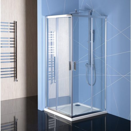 SAPHO POLYSAN EASY LINE szögletes zuhanykabin, 900x900mm, transzparent üveg