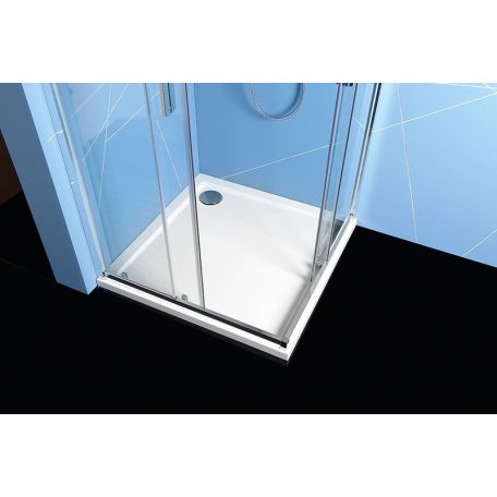 SAPHO POLYSAN EASY LINE szögletes zuhanykabin, 900x900mm, transzparent üveg