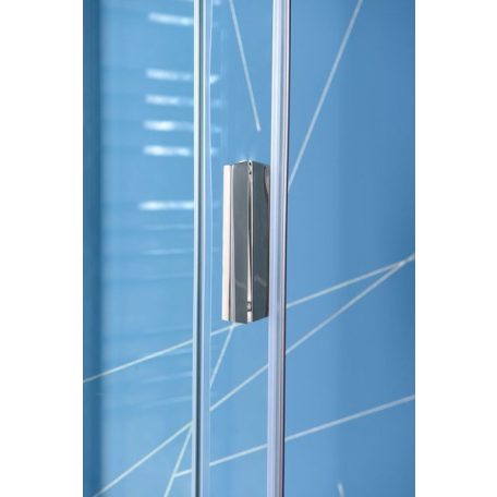 SAPHO POLYSAN EASY LINE szögletes zuhanykabin, 900x900mm, transzparent üveg