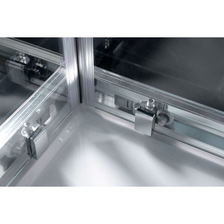 SAPHO POLYSAN EASY LINE szögletes zuhanykabin, 900x800mm, transzparent üveg
