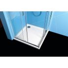 SAPHO POLYSAN EASY LINE szögletes zuhanykabin, 900x800mm, transzparent üveg