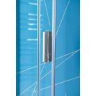 SAPHO POLYSAN EASY LINE szögletes zuhanykabin, 900x800mm, transzparent üveg