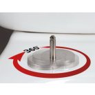 SAPHO AQUALINE DONA WC-ülőke, soft close, easy take, PP, fehér, (FD121)