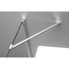 SAPHO POLYSAN FORTIS LINE oldalfal, 900mm, króm