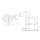 FS161 AQUALINE LUIGI Mosdó 34x34