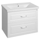 SAPHO AQUALINE FAVOLO mosdótartó szekrény, 76,5x60x44,6cm, matt fehér