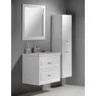 SAPHO AQUALINE FAVOLO mosdótartó szekrény, 76,5x60x44,6cm, matt fehér