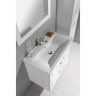 SAPHO AQUALINE FAVOLO mosdótartó szekrény, 76,5x60x44,6cm, matt fehér