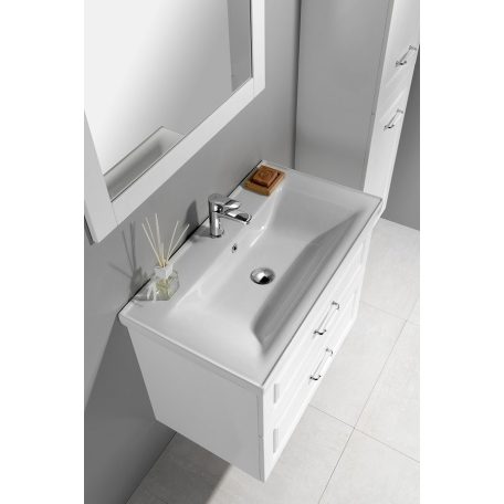 SAPHO AQUALINE FAVOLO mosdótartó szekrény, 76,5x60x44,6cm, matt fehér