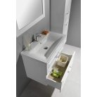 SAPHO AQUALINE FAVOLO mosdótartó szekrény, 76,5x60x44,6cm, matt fehér
