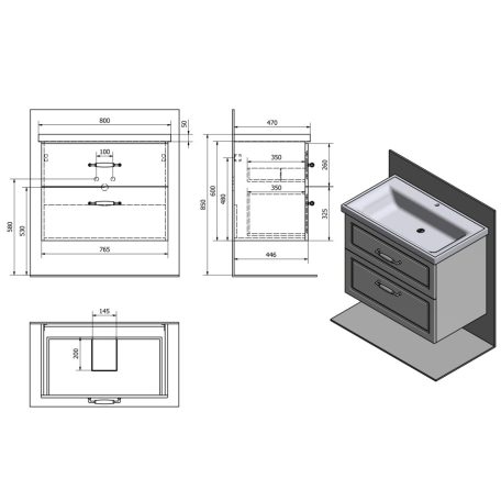 SAPHO AQUALINE FAVOLO mosdótartó szekrény, 76,5x60x44,6cm, matt fehér