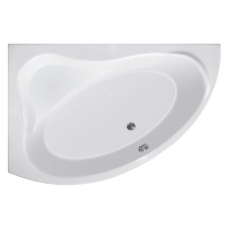 SAPHO AQUALINE ORAVA kád, láb nélkül, bal, 150x90x38cm, akril