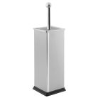 SAPHO AQUALINE SIMPLE LINE szögletes WC-kefe, 95x95x38cm, fényes inox
