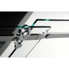 SAPHO GELCO DRAGON toló ajtó+fix 140cm átlátszó üveg