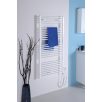   SAPHO AQUALINE DIRECT-E elektromos fürdőszobai radiátor fűtőpatronnal, egyenes, 600x1320mm, 600W, fehér
