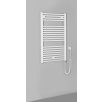   SAPHO AQUALINE DIRECT-E elektromos fürdőszobai radiátor fűtőpatronnal, egyenes, 600x960mm, 400W, fehér