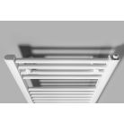 SAPHO AQUALINE DIRECT-E elektromos fürdőszobai radiátor fűtőpatronnal, egyenes, 600x960mm, 400W, fehér