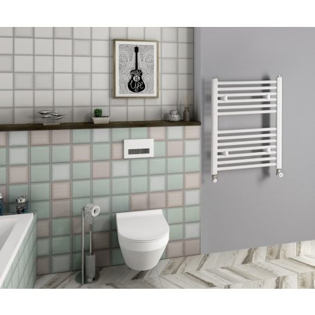 SAPHO AQUALINE DIRECT Fürdőszobai radiátor, egyenes, 500x640mm, fehér