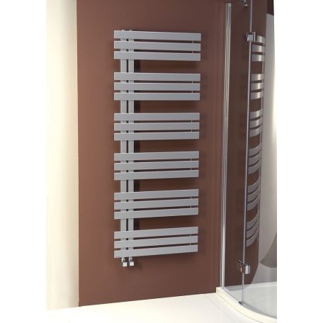 SAPHO SILVANA fürdőszobai radiátor, 600x1500mm, 771W, metál ezüst