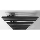 SAPHO SOPHINA fürdőszobai radiátor, 600x1647mm, matt fekete