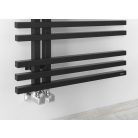 SAPHO SOPHINA fürdőszobai radiátor, 600x1647mm, matt fekete