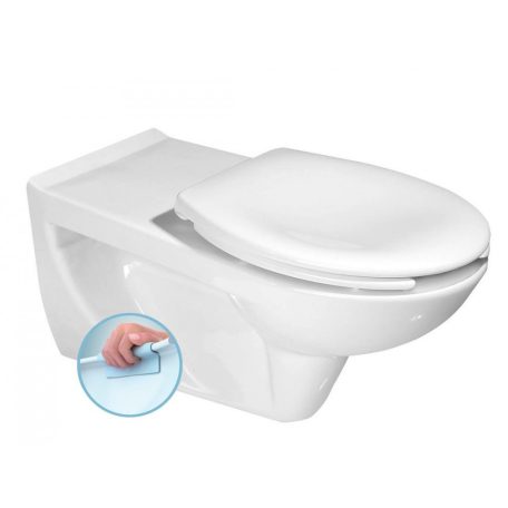 SAPHO SENIOR Fali WC mozgáskorlátozottak, CLEAN ON, 37x73cm
