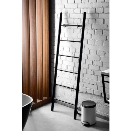 SAPHO KARBO elektromos törölközőszárító radiátor, 400x1120 mm, 87W, fekete