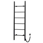 SAPHO KARBO elektromos törölközőszárító radiátor, 500x1600 mm, 120W, fekete