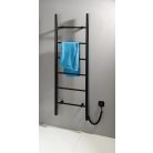 SAPHO KARBO elektromos törölközőszárító radiátor, 500x1600 mm, 120W, fekete