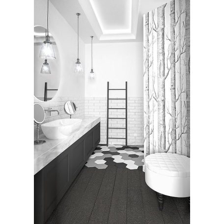 SAPHO KARBO elektromos törölközőszárító radiátor, 500x1600 mm, 120W, fekete