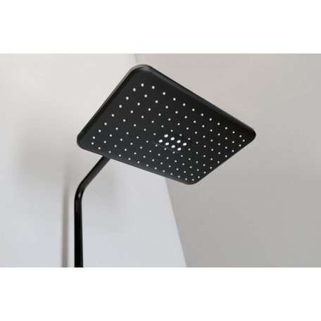 SAPHO Teleszkópos zuhanyoszlop, termosztátos csapteleppel, zuhanyszettel, fekete