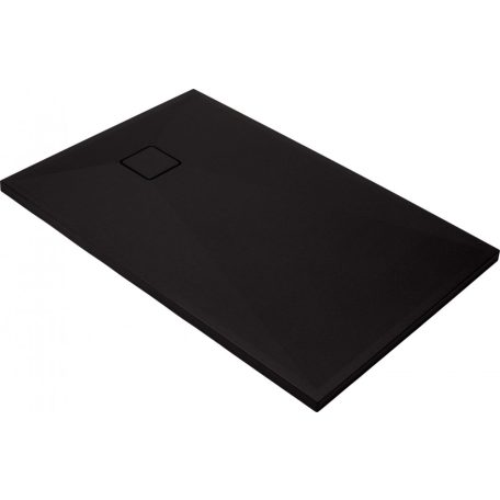 DEANTE CORREO Szögletes gránit zuhanytálca, 800x1200x35 mm, Nero