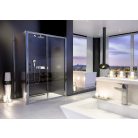 DEANTE CYNIA oldalfal tolóajtóhoz 800 x 2000 mm, króm, Átlátszó, Vízlepergető