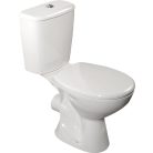 LC2154 AQUALINE Juan monoblokkos Wc, hátsó kifolyású, oldalsó vízbekötéssel, duál gombos öblítő